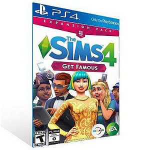 DLC The Sims 4 Get Famous  - PS4  -  PSN MÍDIA DIGITAL