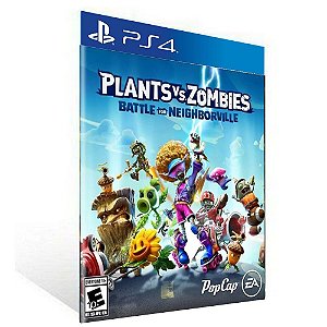 PLANTS VS. ZOMBIES BATTLE FOR NEIGHBORVILLE  - PS4 - PSN MÍDIA DIGITAL