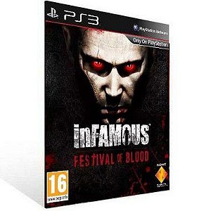 Infamous Festival of Blood Ps3 - Mídia Digital