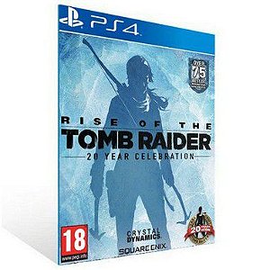 Rise of The Tomb Raider 20 Year Celebration - Ps4 - PSN  Mídia Digital
