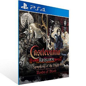 CASTLEVANIA REQUIEM SYMPHONY OF THE NIGHT & RONDO OF BLOOD - PS4 e PS5 - PSN MÍDIA DIGITAL