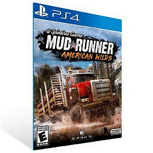 MudRunner - American Wilds Edition - PS4  - PSN  Mídia Digital