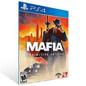 Mafia Definitive Edition - Reserva - PS4  PSN MÍDIA DIGITAL