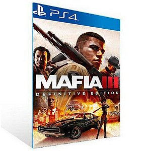 Mafia 3 Definitive Edition - PS4  PSN MÍDIA DIGITAL