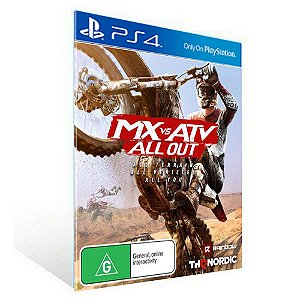 MX VS ATV ALL OUT - PS4  - PSN MÍDIA DIGITAL