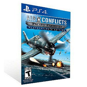 AIR CONFLICTS PACIFIC CARRIERS - PS4 - PSN MÍDIA DIGITAL