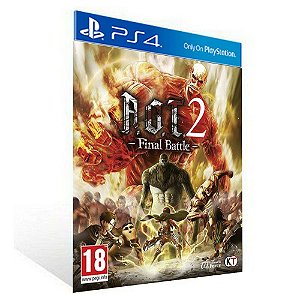Attack on Titan 2 Final Battle  PS4 - Psn  - Mídia Digital