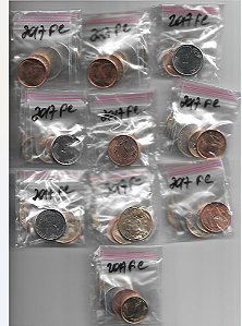 10 Série Moeda Real de 2017 - F.C.