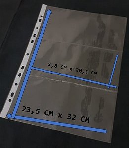 Folhas Polipropileno Para 3 Cédulas Importante folhas flexíveis