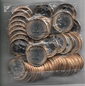 Sachê 1 Real 2024 Efinge Original do Banco Central