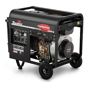 Gerador Energia A Diesel Toyama TDG8500EXP Partida Elétrica 6500W
