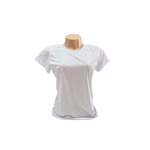 BABYLOOK BRANCA GOLA REDONDA 100% POLIESTER LINHA SUPREME/ANTI-PILLING