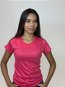 BABY LOOK ROSA PINK 100% ALGODÃO