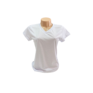 BABYLOOK BRANCA GOLA V 100% POLIESTER LINHA SUPREME-ANTI-PILLING