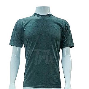 CAMISETA BÁSICA  CINZA CHUMBO 100% POLIÉSTER