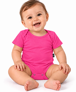 BODY INFANTIL PINK 100% POLIÉSTER
