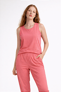 CONJUNTO MALHA CREPE GOIABA
