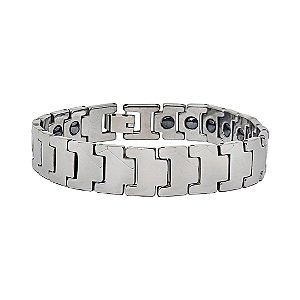 Pulseira Tungstênio Masculina Elos Juntos - Virgínia Arruda Semijóias