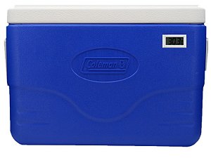 Caixa térmica 26 litros PU Termômetro Digital Simples com Certificado de Calibração