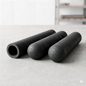 Tubo Carbeto de Silicio 40x20x540 mm Sensores de Temperatura