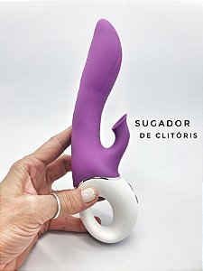 Vibrador para ponto G e sucção no Clitóris