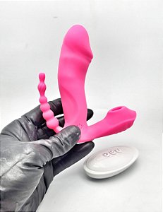 Vibrador Com 3 Estímulos Diferentes