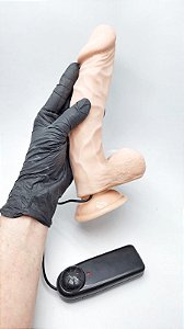 Penis Com Vibração com controle 24cm x 4cm