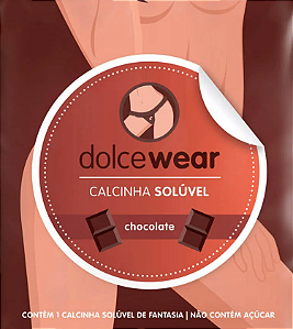 Calcinha soluvel sabor chocolate