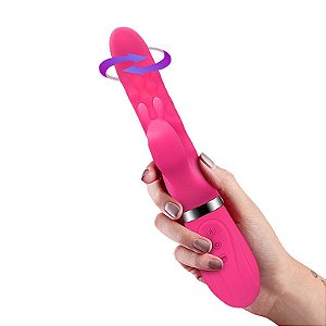 Vibrador de Ponto G e clitóris Vai e vem com esferas com 360°