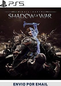Terra Média Sombras da Guerra Definitive Edition - PS4 - Mídia