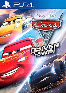 Jogo Playstation 4 Infantil Carros 3 Correndo p/ Vencer Novo em