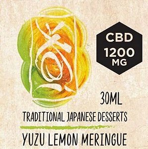 Óleo CBD Element - Yuzu Lemon Meringue - Traditional Japanese Desserts