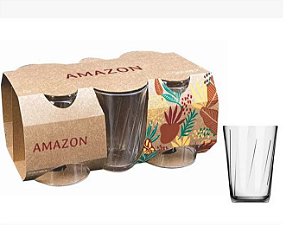 Jogo de Copo Amazon 190ML Caixa Com 06 Unidades - Nadir