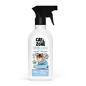 Banho a Seco S/ Água 300ml Cat Zone