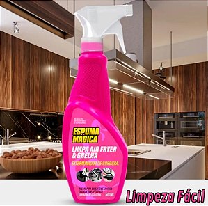 ESPUMA MÁGICA 500ML LIMPA AIR FRYER E GRELHA