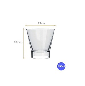 COPO AMERICANO LONG DRINK 345ML CAIXA C/ 12 UNIDADES - Via lar Utilidades  Domésticas