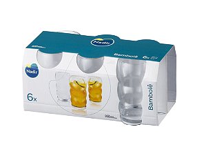 Jogo De Copo Bambolé Long Drink 380ml C/ 6 unidades