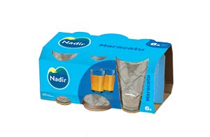 Jogo De Copos Nadir Batuque 265ml Com 24 Peças