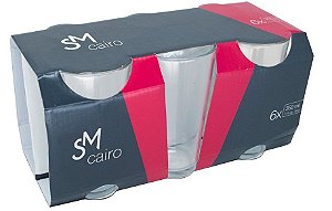 Jogo De Copo SM Cairo 350ml Com 06 Unidades - Nadir