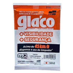 GLACO WIPE ON REPELENTE D'ÁGUA - SOFT 99