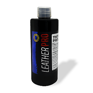 TINTA PRETA 250ML - LEATHER PRO