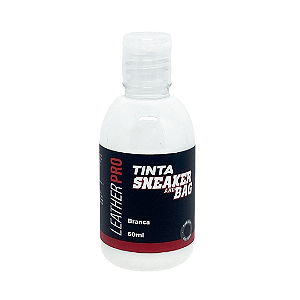 TINTA PARA COURO BRANCA 60ML - LEATHER PRO