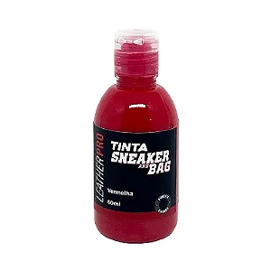 TINTA VERMELHA 60ML - LEATHER PRO SNEAKERS