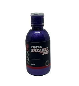 TINTA ROXO METALIZADA 60ML - LEATHER PRO SNEAKERS