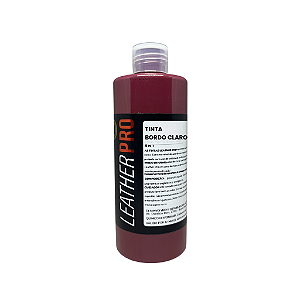 TINTA BORDO CLARO 250ML - LEATHER PRO