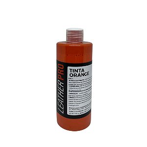 TINTA ORANGE 250ML - LEATHER PRO