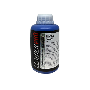 TINTA AZUL 500ML -  LEATHER PRO