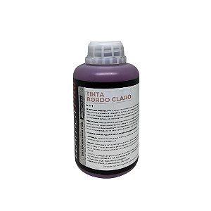 TINTA BORDO CLARO 500ML - LEATHER PRO
