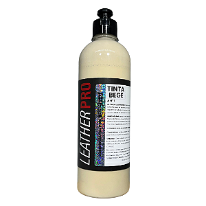 TINTA BEGE PARA COURO 500ML - LEATHER PRO