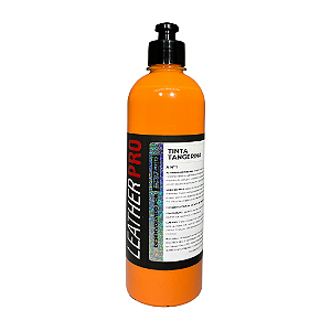 TINTA TANGERINA PARA COURO 500ML - LEATHER PRO